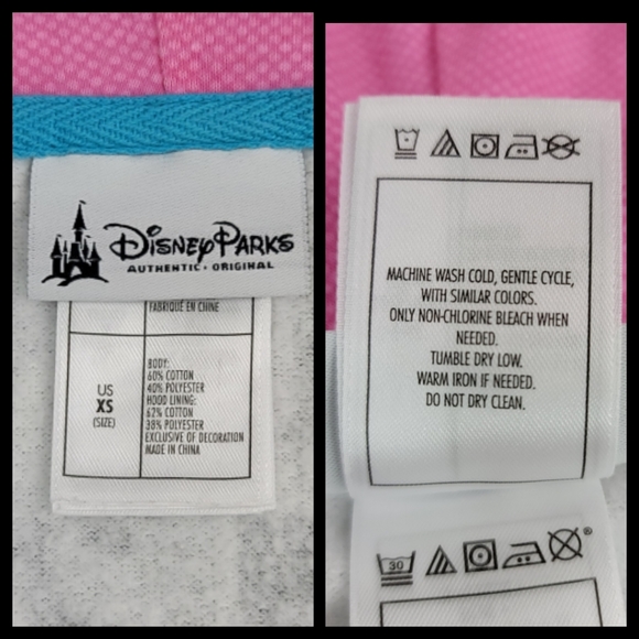 Disney Parks Retro Comic Book Graphic Print Full Zip Hoodie Sz XS - Picture 11 of 16